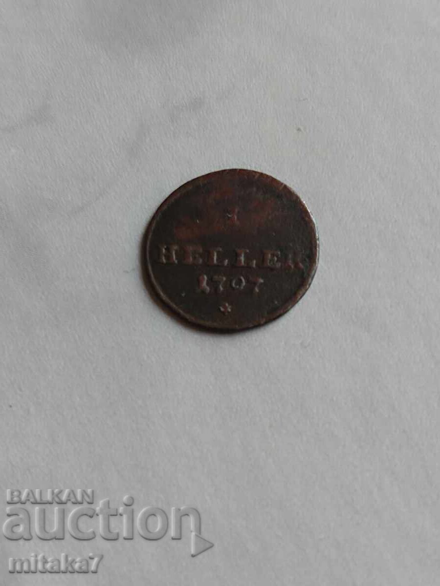 1 heller 1797, Augsburg 1 heller 1797, Augsburg