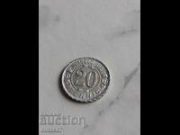 20 pfennig 1920, token, Augsburg
