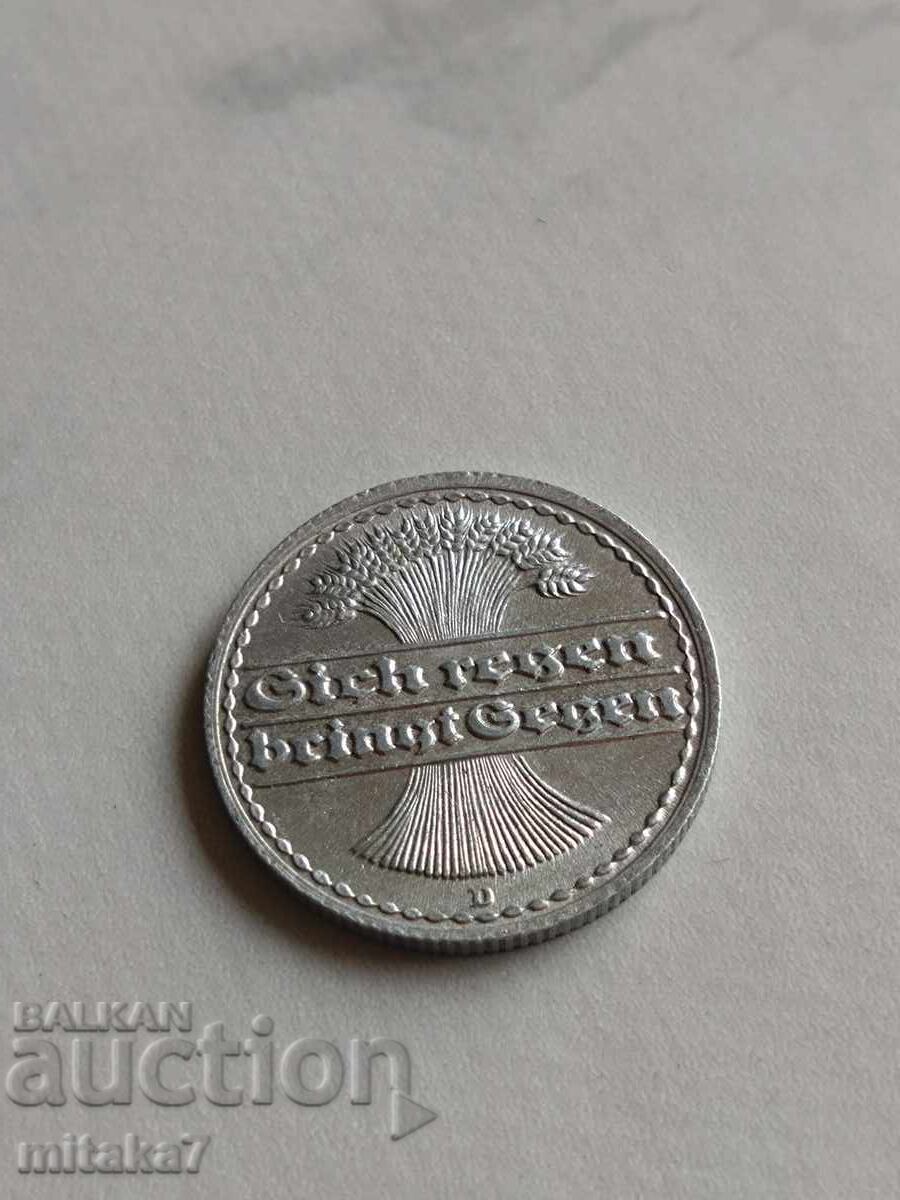 50 πφένιχ 1920, Γερμανία με τιμή € 0.40 | 0.78 BGN