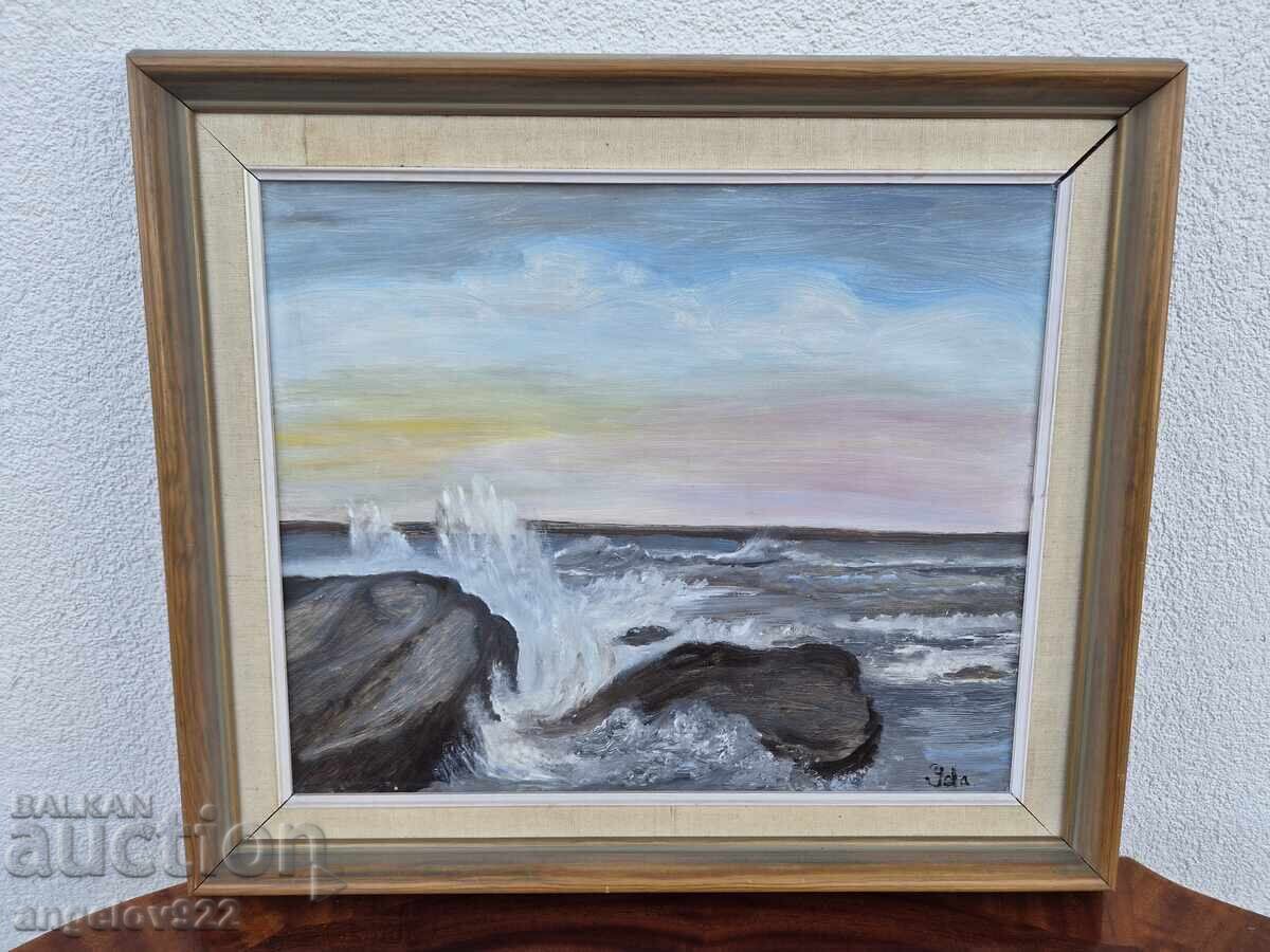 Original oil painting on phaser!!! with price € 0.01 | 0.02 BGN