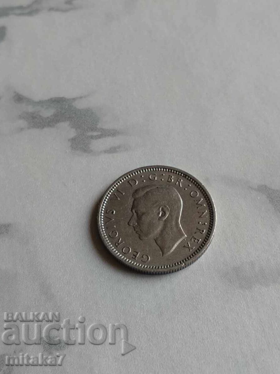 6 πένες 1947, Μεγάλη Βρετανία με τιμή € 0.60 | 1.17 BGN