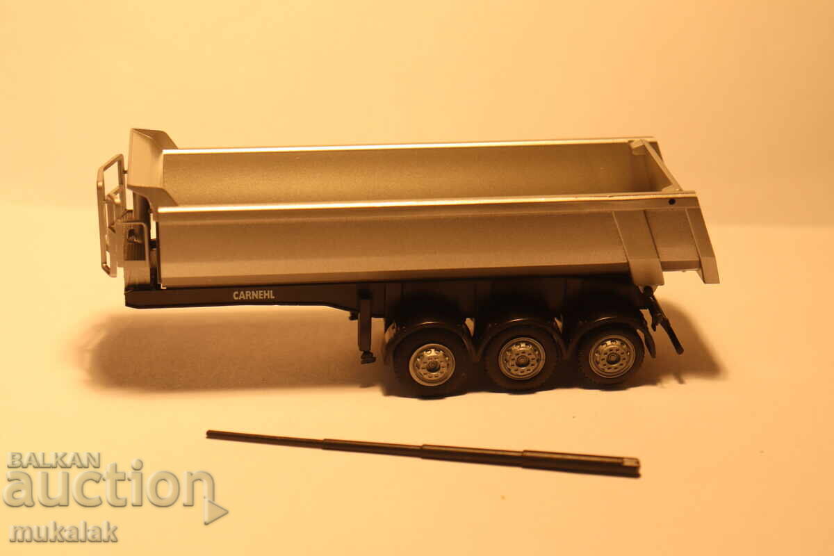 HERPA H0 1/87 REMORCĂ BASCULANTĂ MODEL CAMION