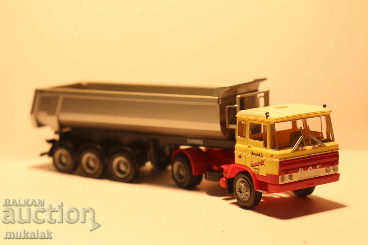 Livrarea HERPA H0 1/87 DAF SEMIREMORCĂ BASCULANTĂ MODEL CAMION