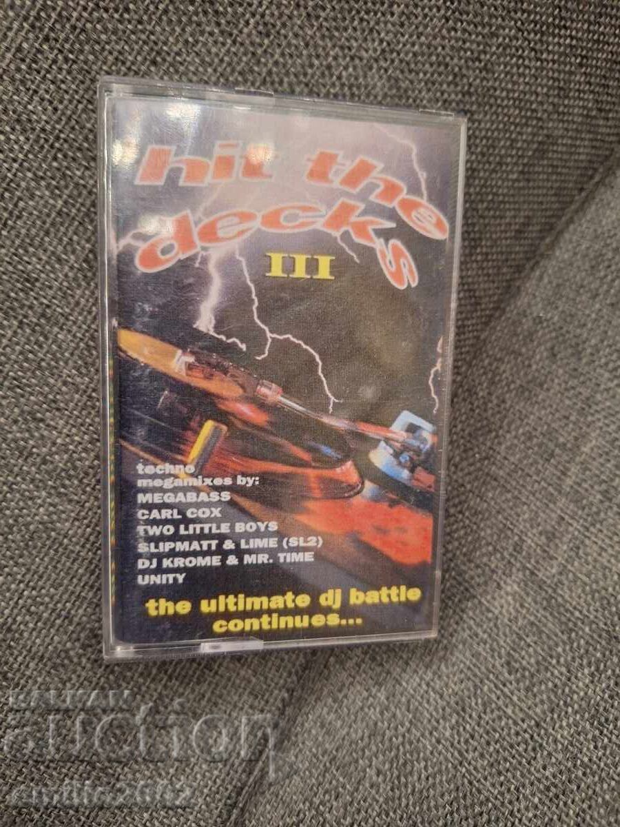 Audio cassette - Hit the decks 3