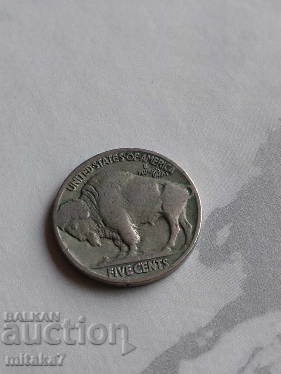5 cents 1935, USA with price € 1.20 | 2.35 BGN