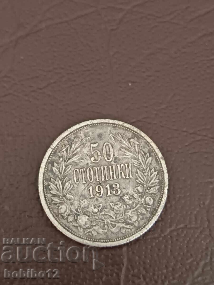 Licitație 50 de cenți 1913