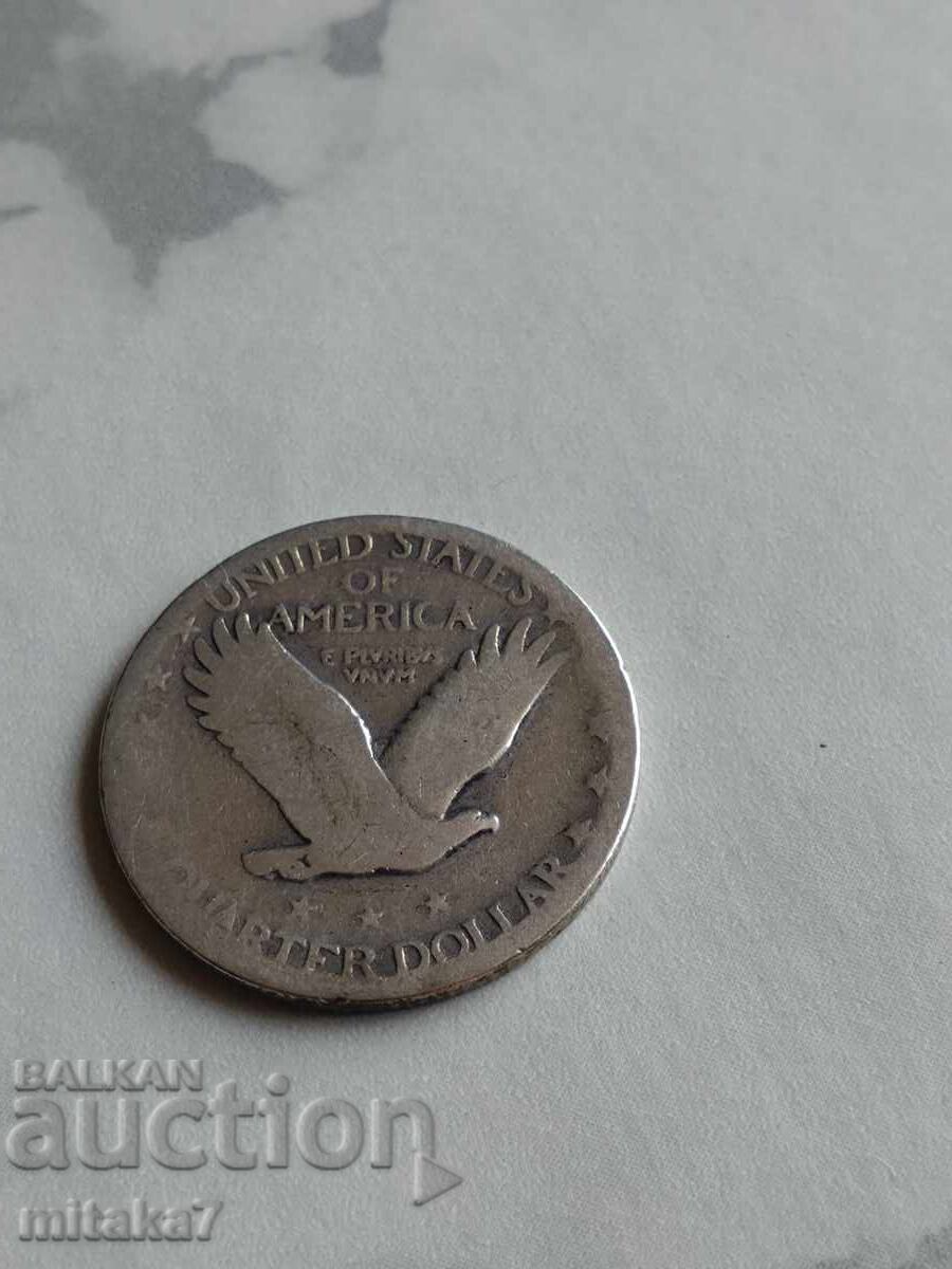 1/4 dolar 1925, SUA cu preț € 10.20 | 19.95 BGN
