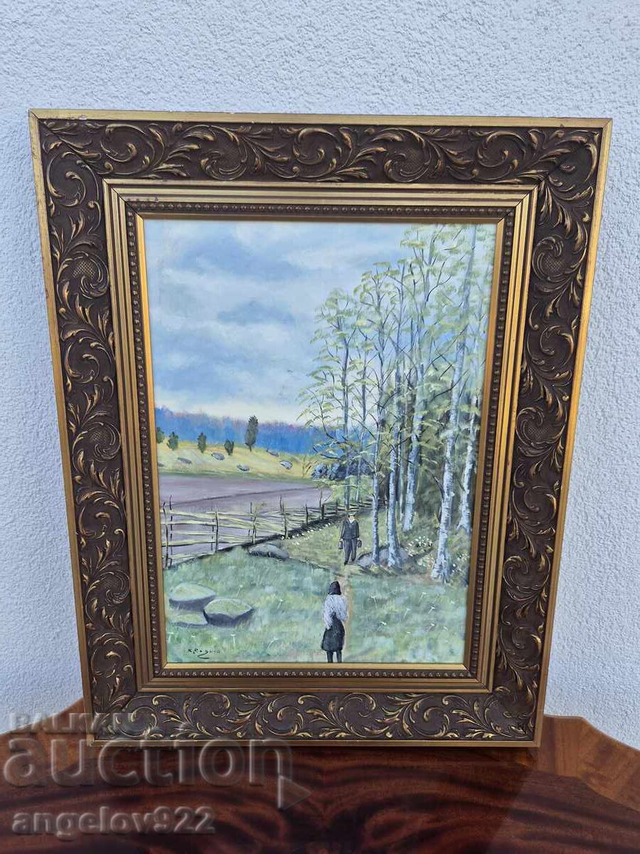 Original oil painting on canvas!!! with price € 0.01 | 0.02 BGN