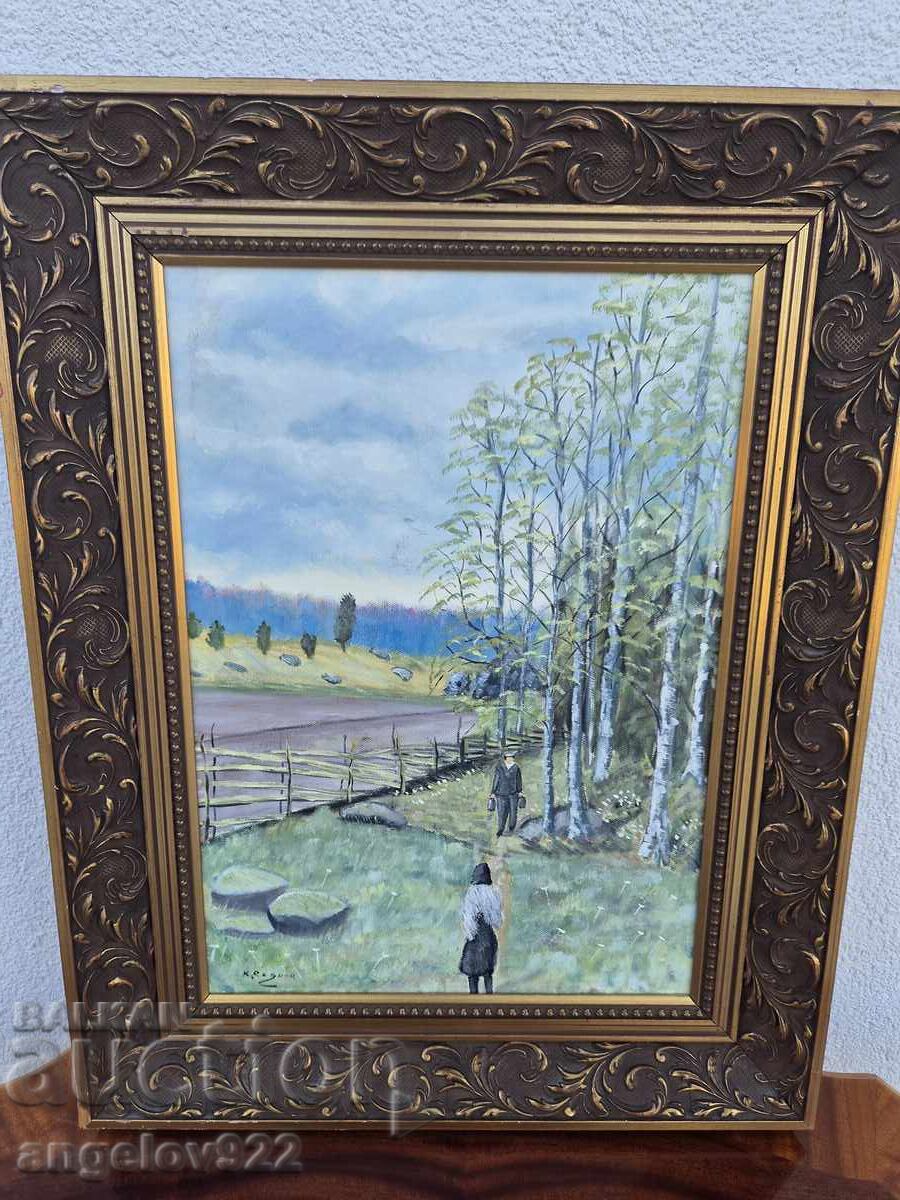 Delivery of Original oil painting on canvas!!!