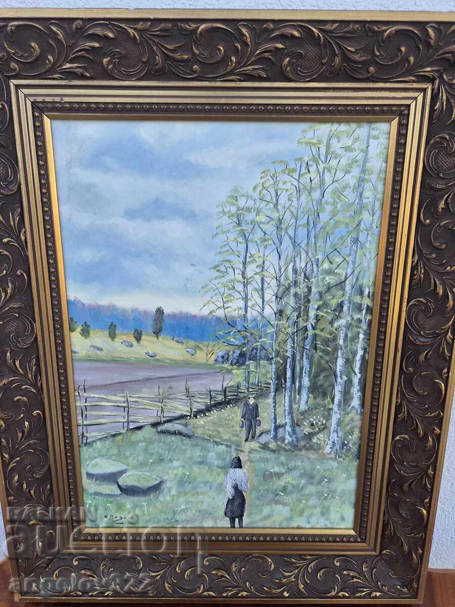 Original oil painting on canvas!!! - 5