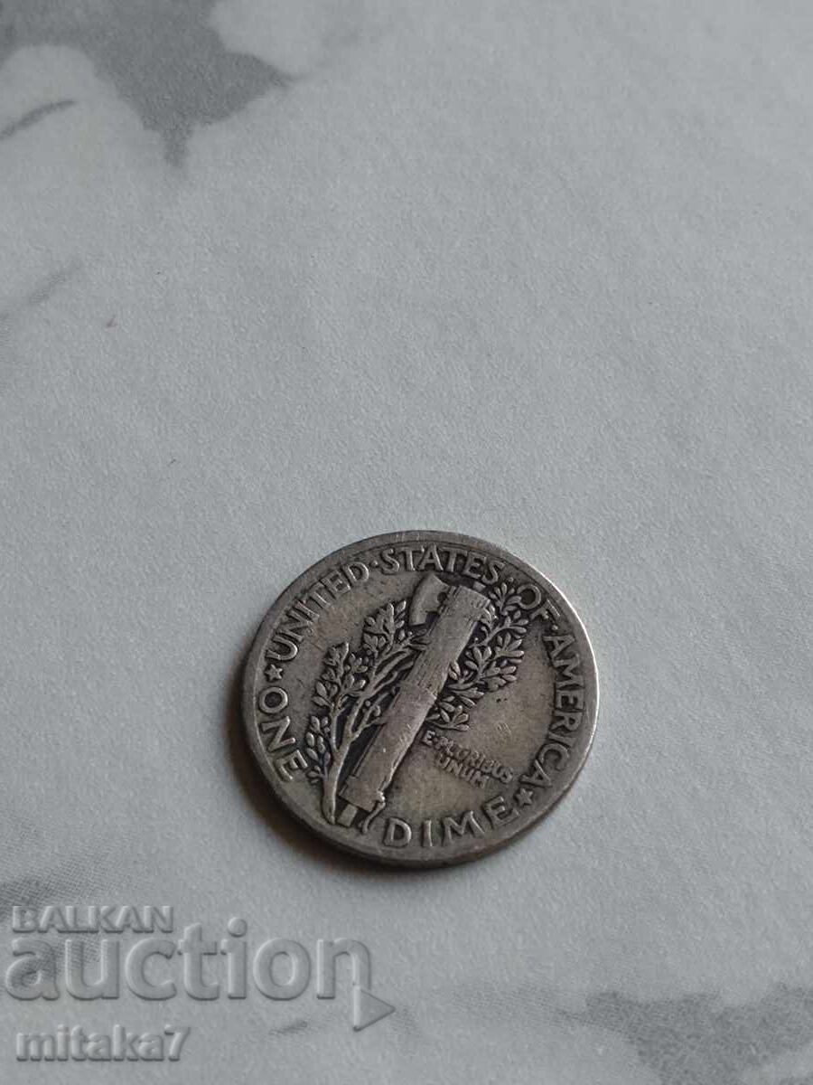1 δεκάρα 1939, ΗΠΑ με τιμή € 5.20 | 10.17 BGN