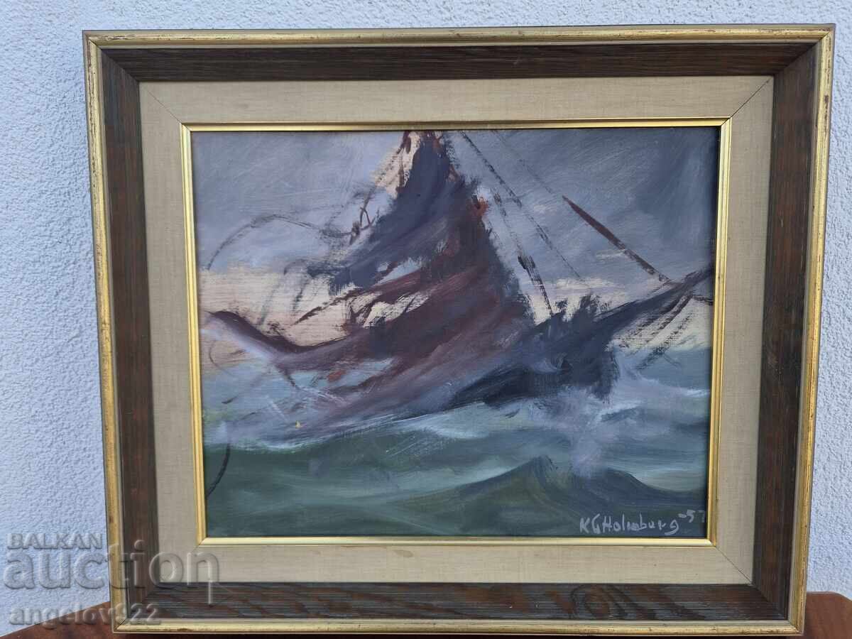 Original oil painting on phaser!!! - 5 Original oil painting on phaser!!! - 5