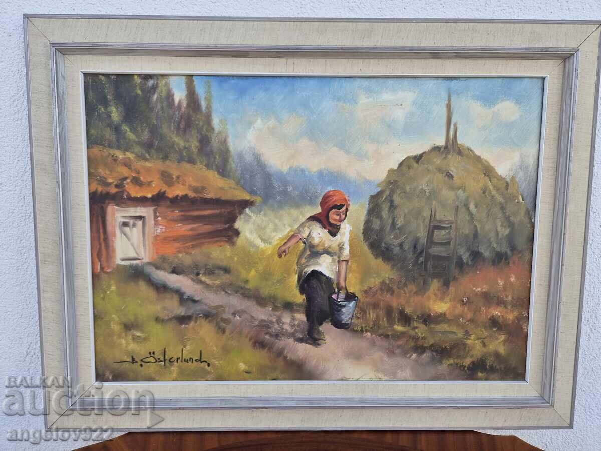 Δημοπρασία Πρωτότυπη ελαιογραφία σε καμβά!!! Δημοπρασία Πρωτότυπη ελαιογραφία σε καμβά!!!