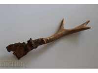 OLD ANTLER TROPHY DECORATION HUNT HUNTING