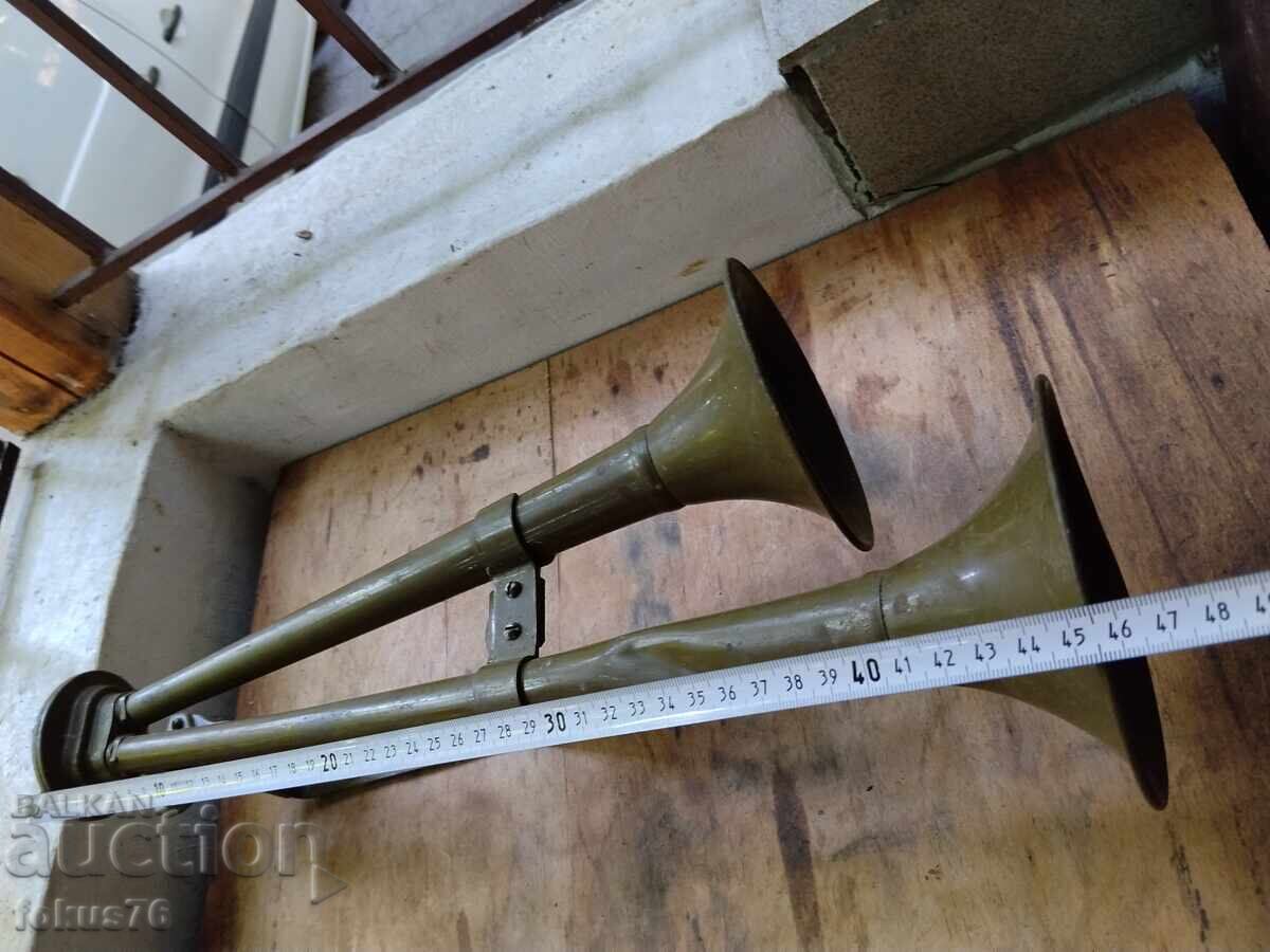 Vintage Russian military air horn whistle klaxon - 6