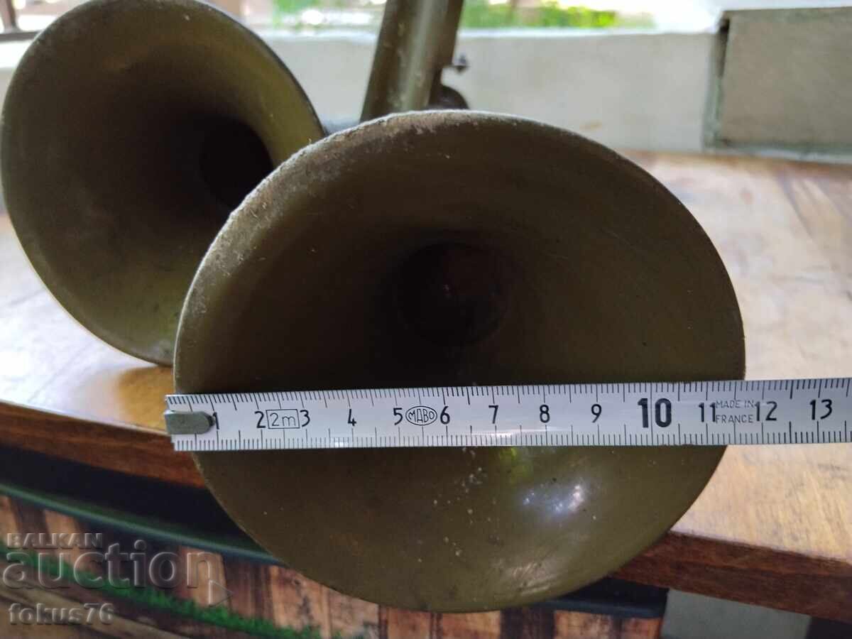 Vintage Russian military air horn whistle klaxon - 7