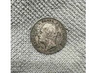 1 lev 1891 - Ferdinand I - silver
