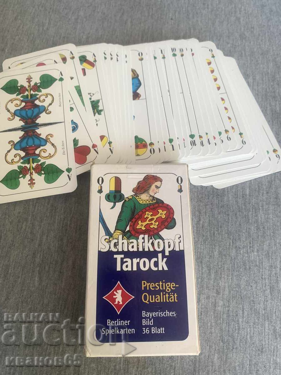 Cărți de joc germane Schafkopf Tarock - FX Schmid bavareze cu preț € 9.00 | 17.60 BGN
