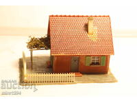 H0 1/87 KIBRI CASĂ MACHETĂ CLĂDIRE MODEL FEROVIAR GARĂ