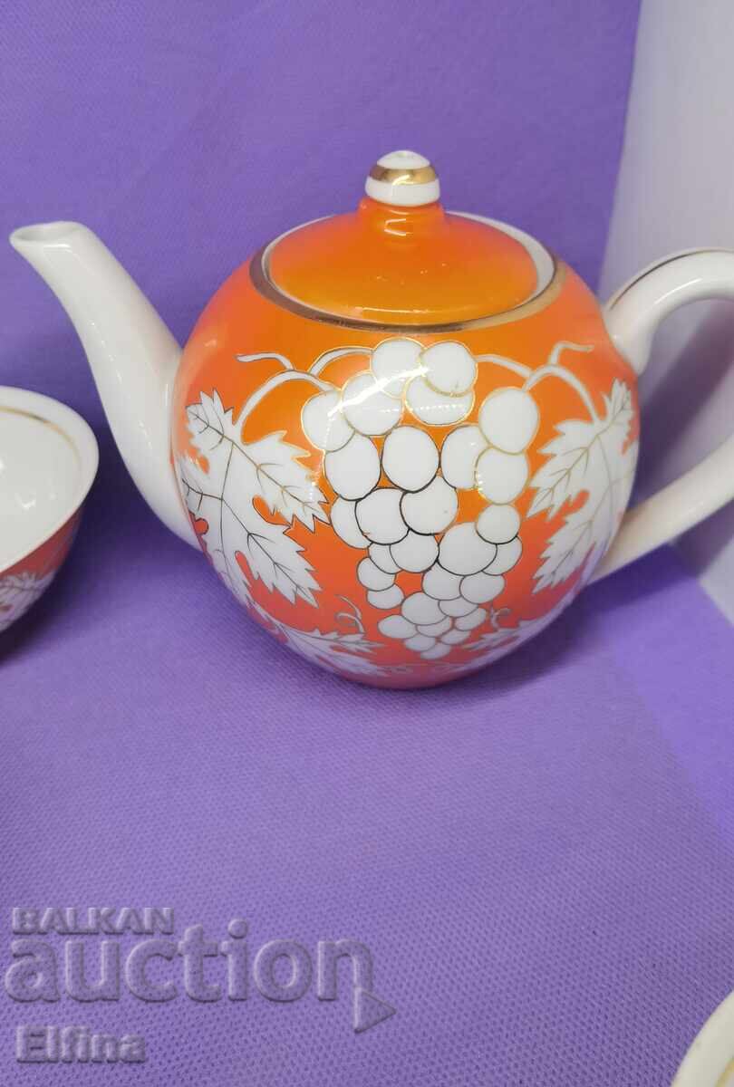 Set de porțelan sovietic vintage rar (înainte de 1978) – T - 5