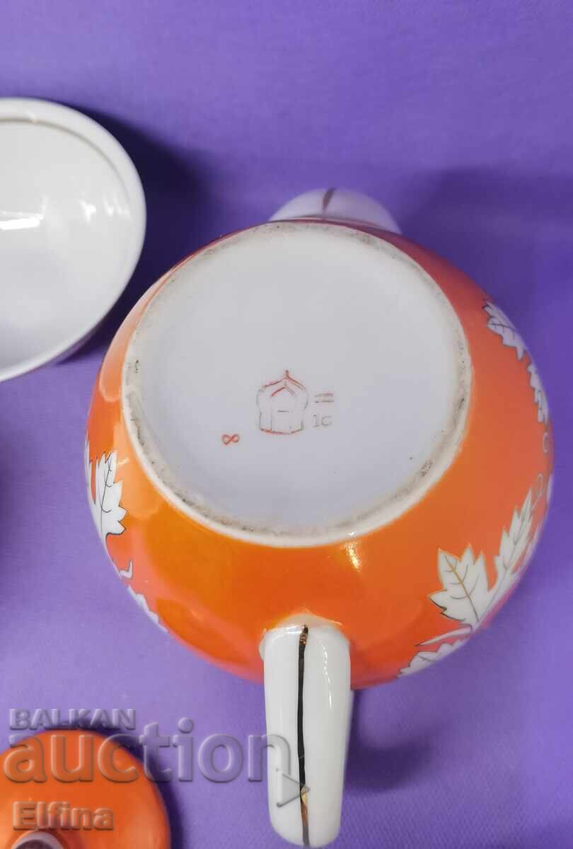 Set de porțelan sovietic vintage rar (înainte de 1978) – T - 7