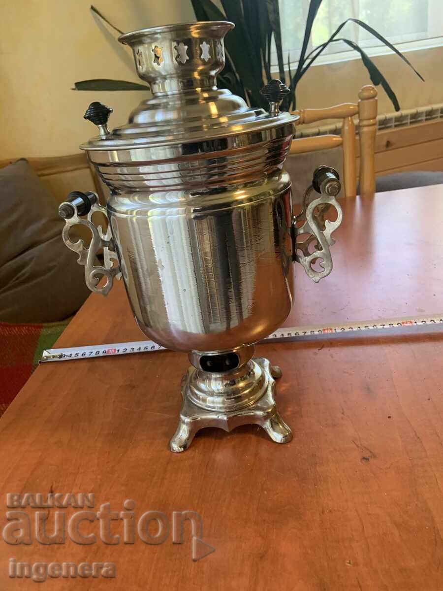 Auction  SAMOVAR METAL ELECTRIC USSR WORKING