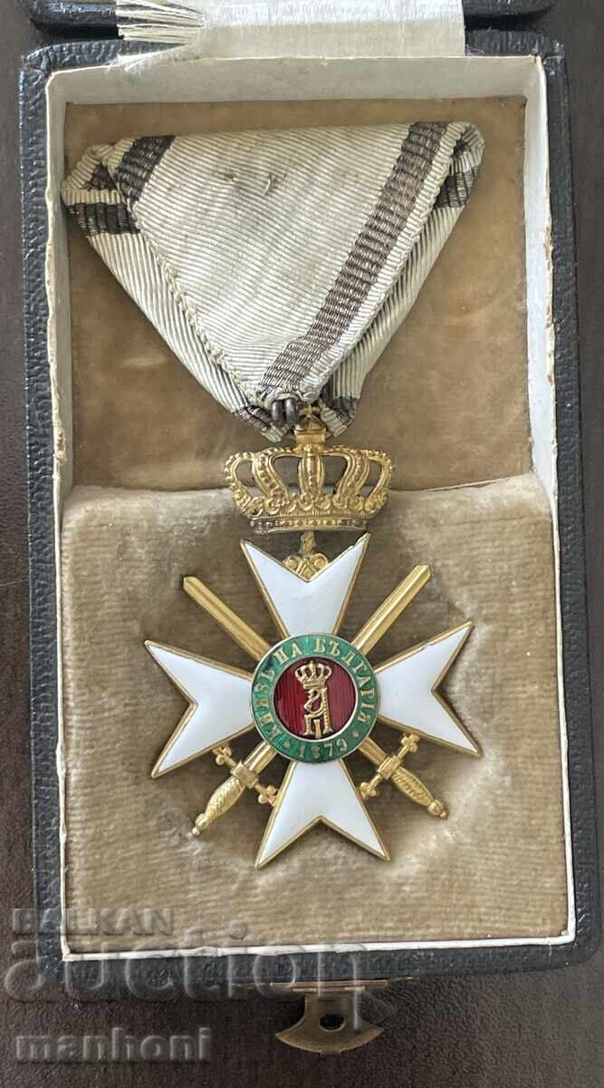 Аукцион 6446 Царство България орден За Храброст III ст. II клас 1912