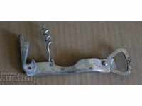 VINTAGE EXCELLENT METAL ZAGORKA BOTTLE OPENER CORKSCREW CAN OPENER RETRO