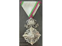6448 Kingdom of Bulgaria Order of Civil Merit 6th class with crown
