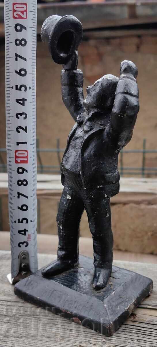 Licitație BOMBĂ BĂRBAT SCULPTURĂ STATUETĂ MARCATĂ INSCRIPȚIONATĂ FIGURĂ 1KG