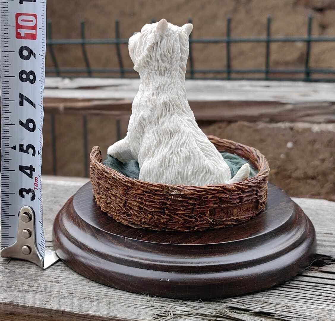 Livrarea STATUETĂ SCULPTURĂ FIGURĂ CÂINE MATERIAL NECUNOSCUT