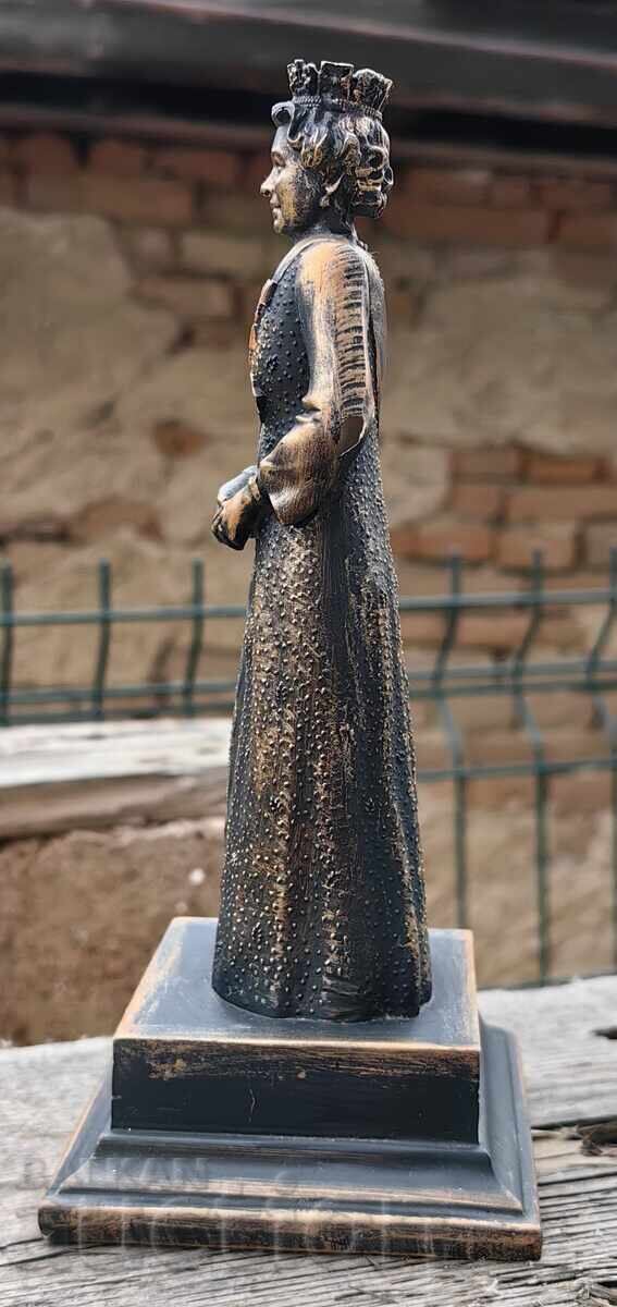 Livrarea STATUETĂ SCULPTURĂ FIGURĂ REGINA ELIZABETA II