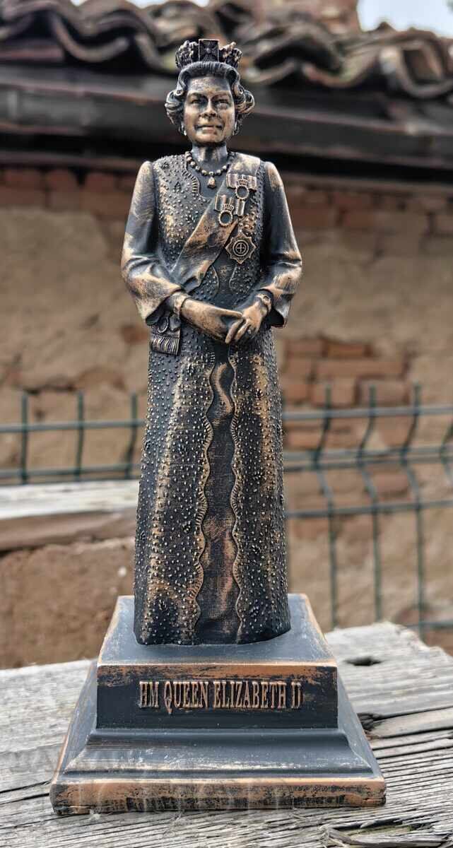 STATUETĂ SCULPTURĂ FIGURĂ REGINA ELIZABETA II