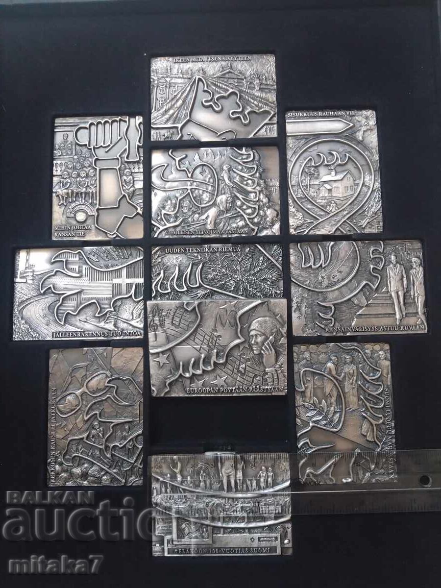 Delivery of Medal set, Finland Delivery of Medal set, Finland