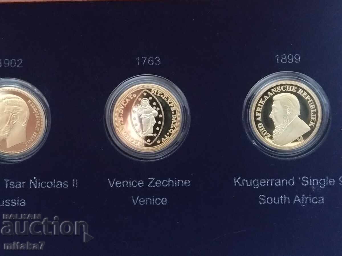 Auction  REPLICAS of 10 historical coins