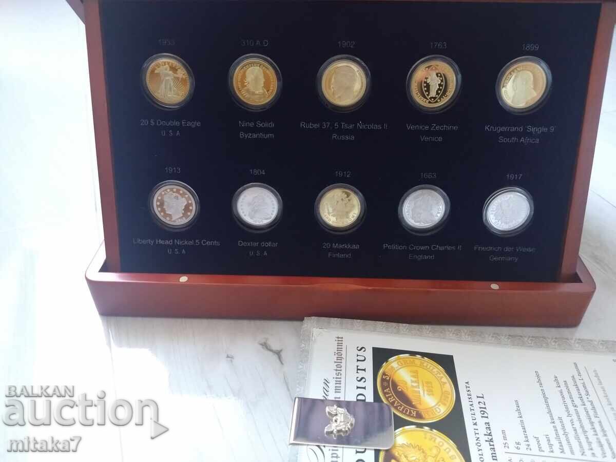 REPLICAS of 10 historical coins - 7