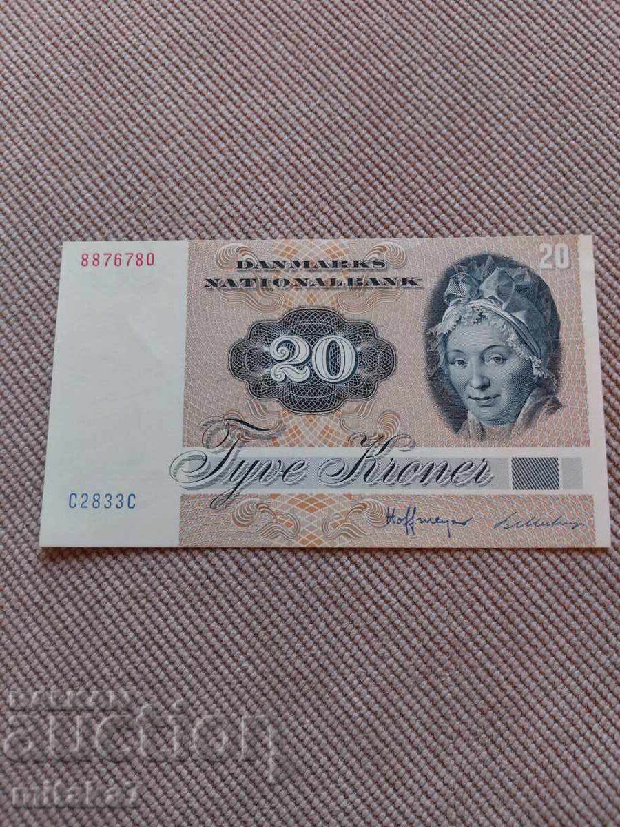 20 κορώνες 1988, Δανία