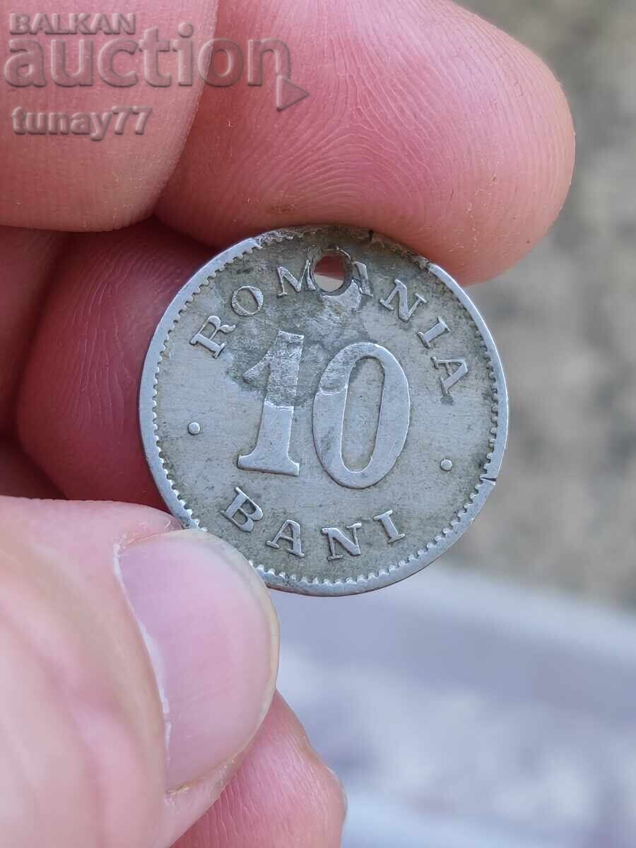 Licitație Monedă veche 10 bani 1900 /1/ România - rară, veche de 126 de ani