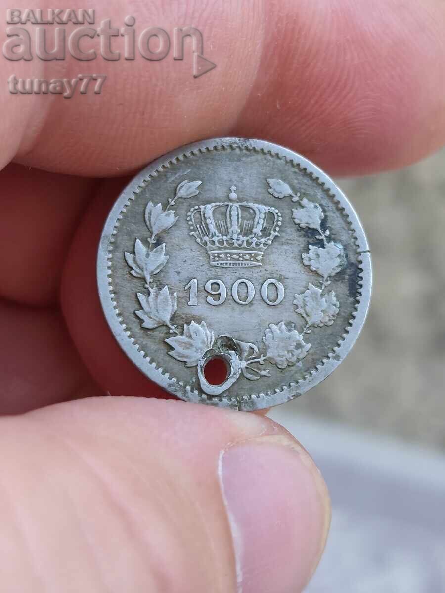Livrarea Monedă veche 10 bani 1900 /1/ România - rară, veche de 126 de ani