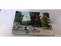Postcard Silistra Park by the Danube 1963