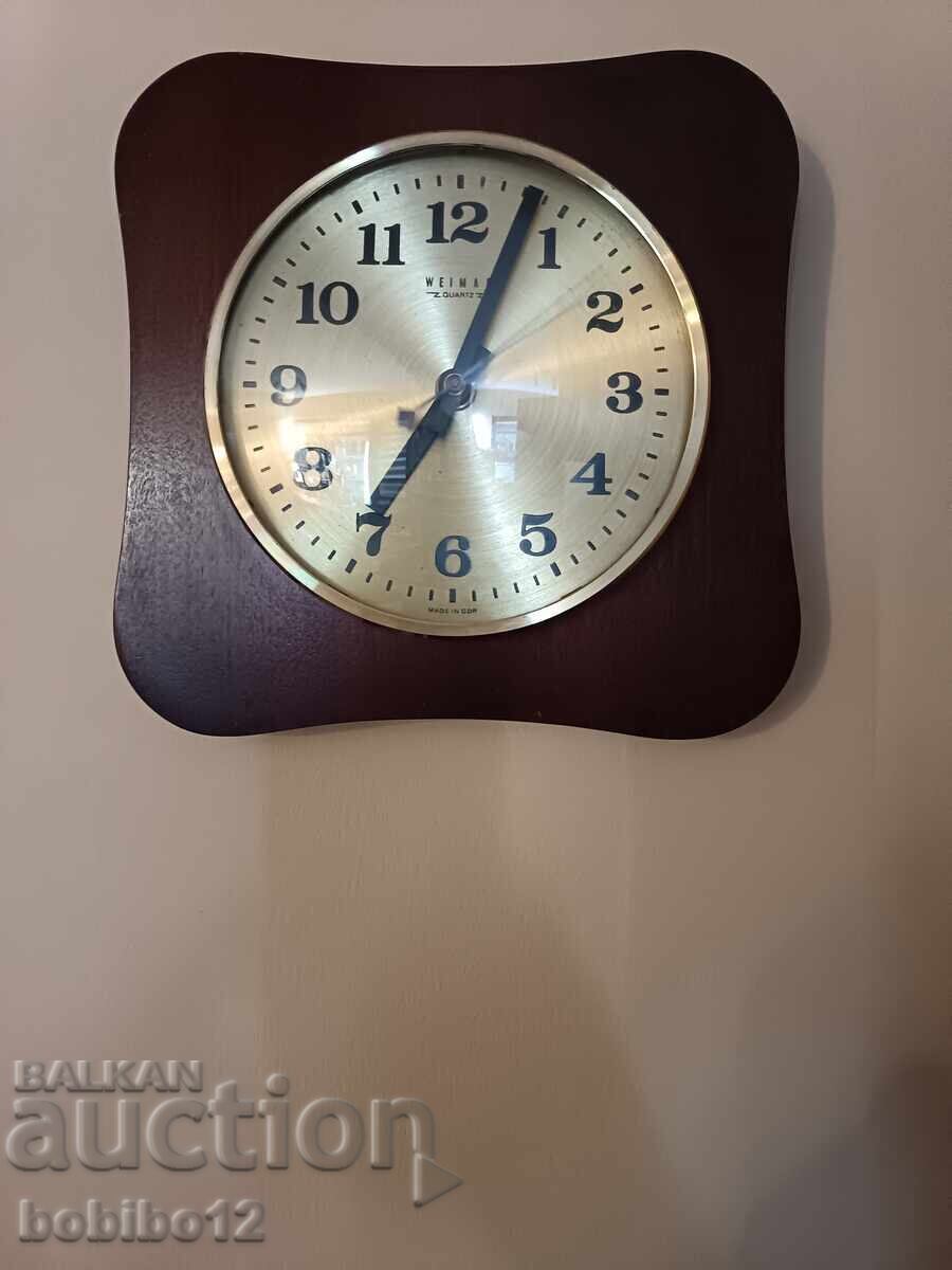 Old German wall clock WEIMAR - 5 Old German wall clock WEIMAR - 5
