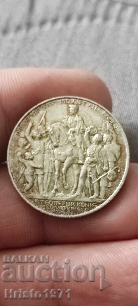 2 mărci 1913 cu preț € 55.00 | 107.57 BGN 2 mărci 1913 cu preț € 55.00 | 107.57 BGN