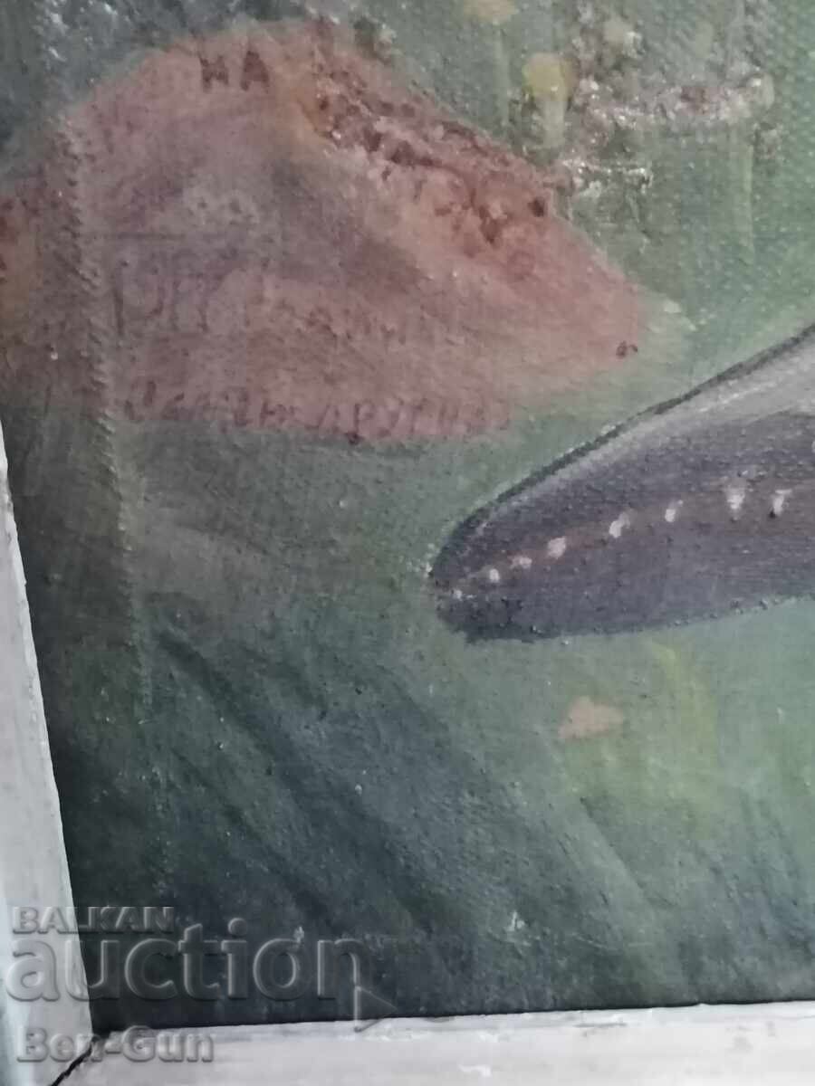 Картина на руски художник от 1917год. - 6