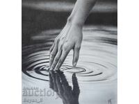 "Circles of Silence" - drawing