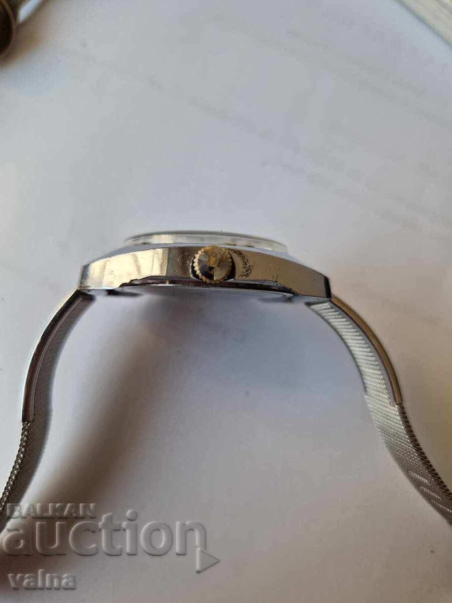 Livrarea SLAVA, 21 rubine, cal. 2414, carcasă 38mm, întoarcere manuală, URSS Livrarea SLAVA, 21 rubine, cal. 2414, carcasă 38mm, întoarcere manuală, URSS