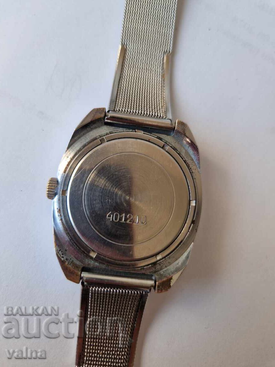 SLAVA, 21 rubine, cal. 2414, carcasă 38mm, întoarcere manuală, URSS - 7 SLAVA, 21 rubine, cal. 2414, carcasă 38mm, întoarcere manuală, URSS - 7
