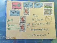 1x airmail Italy 1958