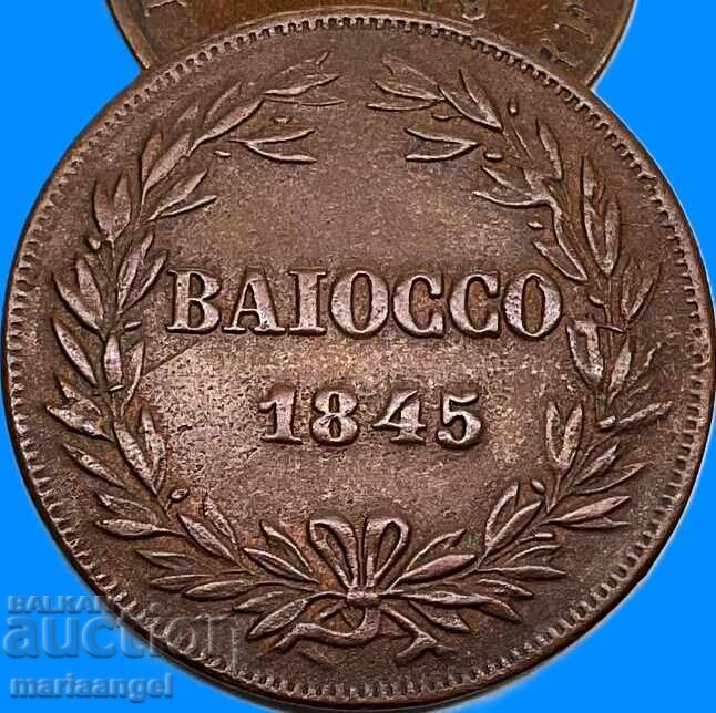 Аукцион байоко 1845  Ватикана Григори XVI Рим 30мм мед