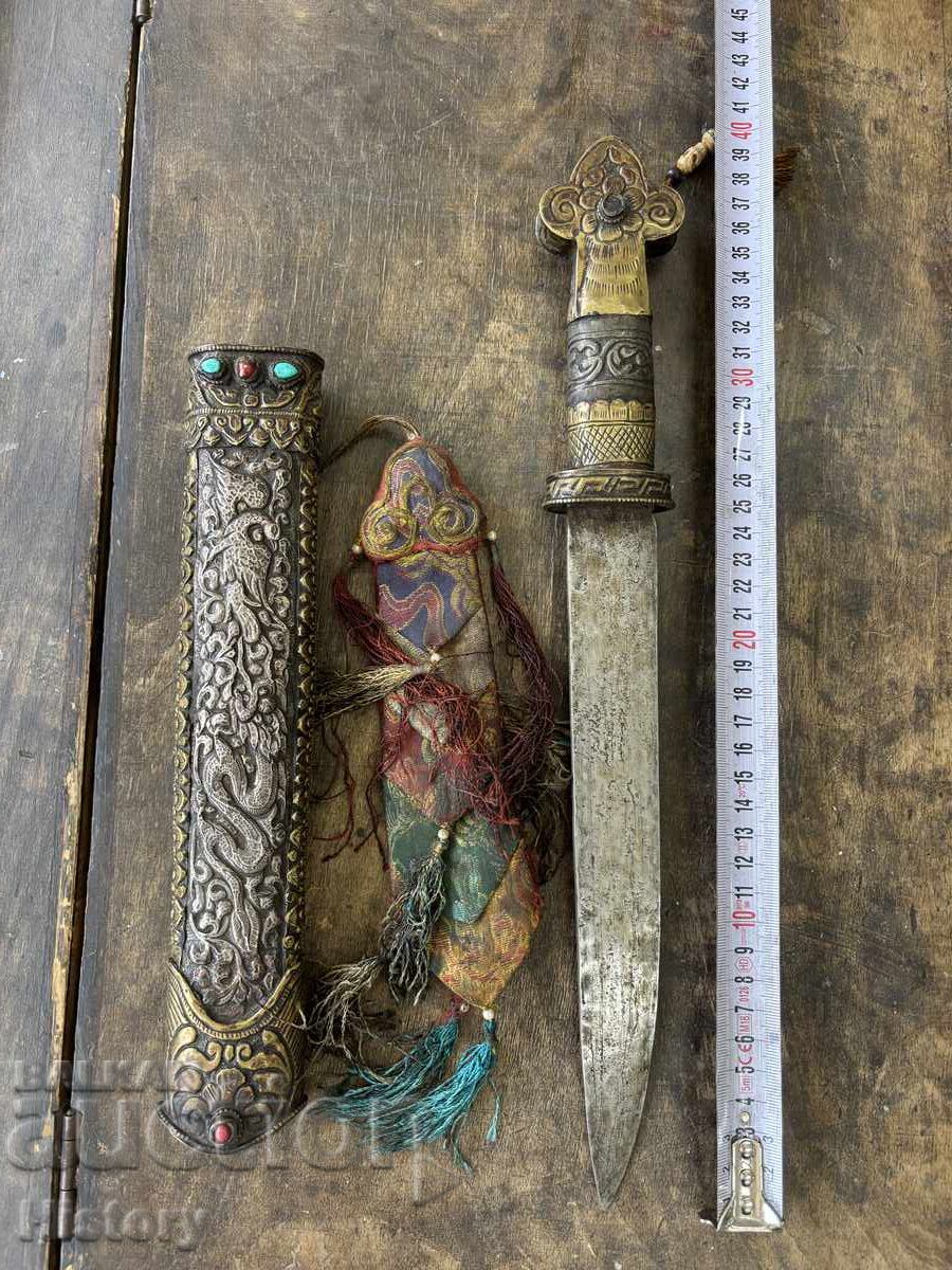 Auction  Antique Tibetan ritual dagger