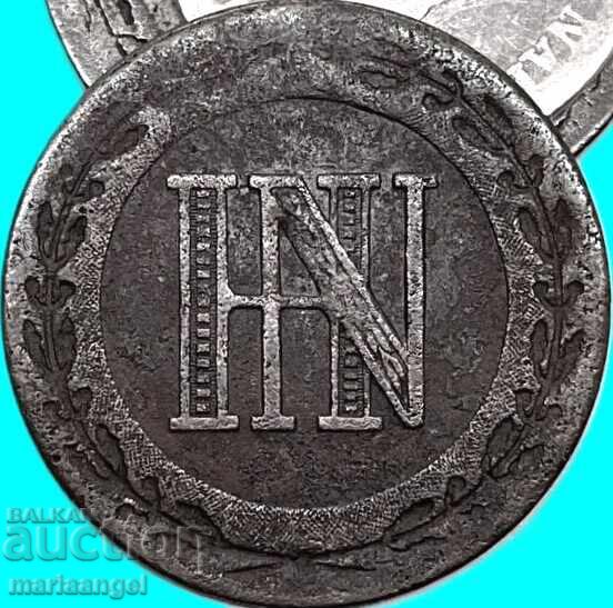 Jerome Napoleon 1809 2 cenți Westfalia Germania cu preț € 11.80 | 23.08 BGN